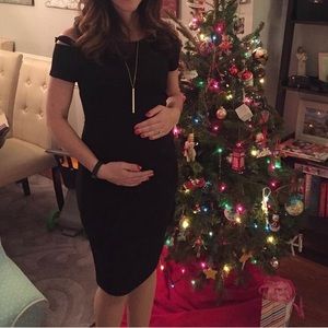 Maternity cocktail dress